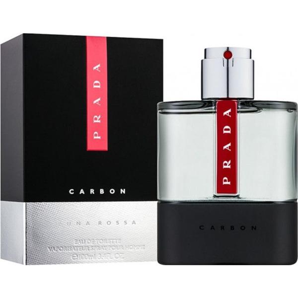 Apa de toaleta prada luna rossa carbon, barbati, 100 ml