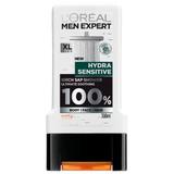 Gel de Dus Hidratant pentru Barbati - L'Oreal Men Expert Hydra Sensitive Birch Sap Shower Ultimate Soothing, 300 ml