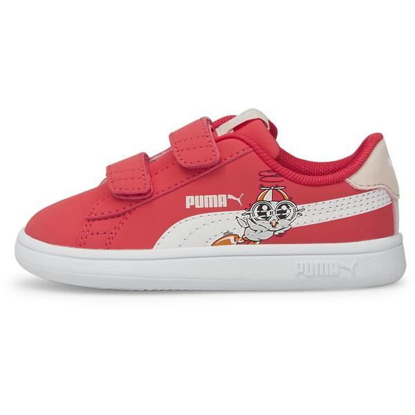 Pantofi sport copii puma smash v2 38090503, 20, roz