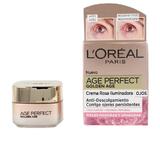 Crema Iluminatoare pentru Zona Ochilor - L'Oreal Paris Age Perfect Golden Age Creme Rosa Iluminadora Ojos, 15 ml