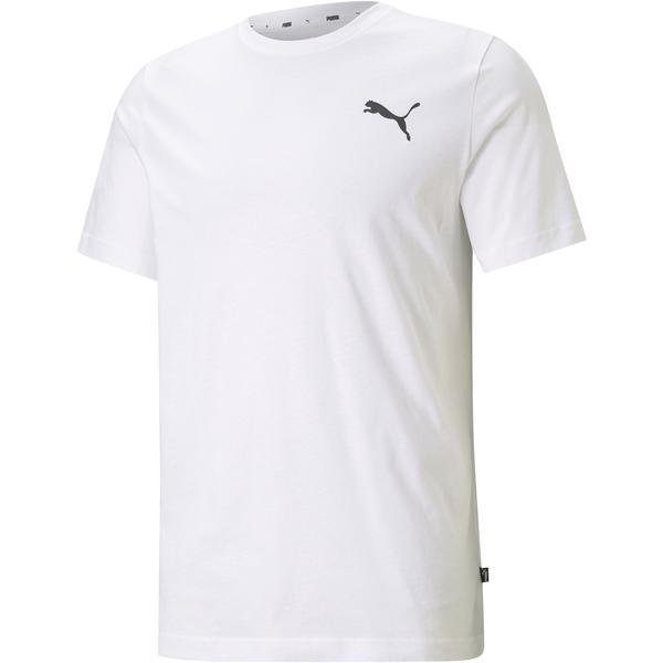 Tricou barbati puma essentials small logo 58666852, m, alb