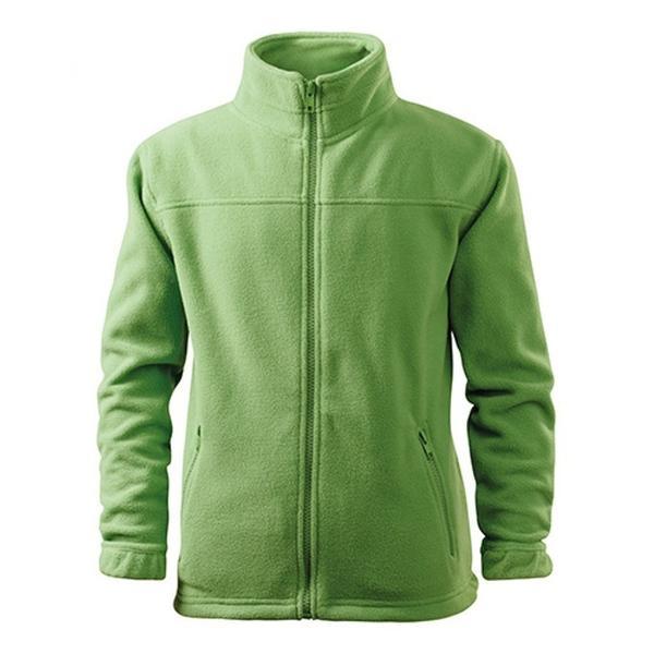 Hanorac fleece copii, verde iarba, 12 ani 