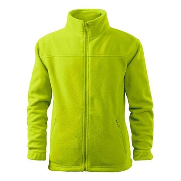 Hanorac fleece copii, lime, 146 cm/10 ani