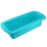 Tava de copt din silicon – 27 x 14 x 7 cm - Bleu