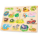 Puzzle lemn: Safari