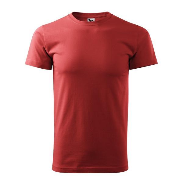 Tricou rosu bordo, barbati, heavy new, mar.s 