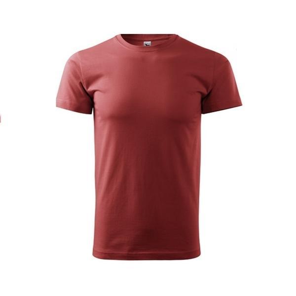 Tricou rosu bordo, barbati, basic, mar.2xl