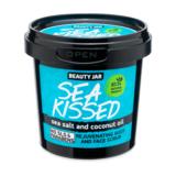 Scrub Revigorant pentru Fata si Corp cu Ulei de Cocos si Sare de Mare Sea Kissed Beauty Jar, 200 g