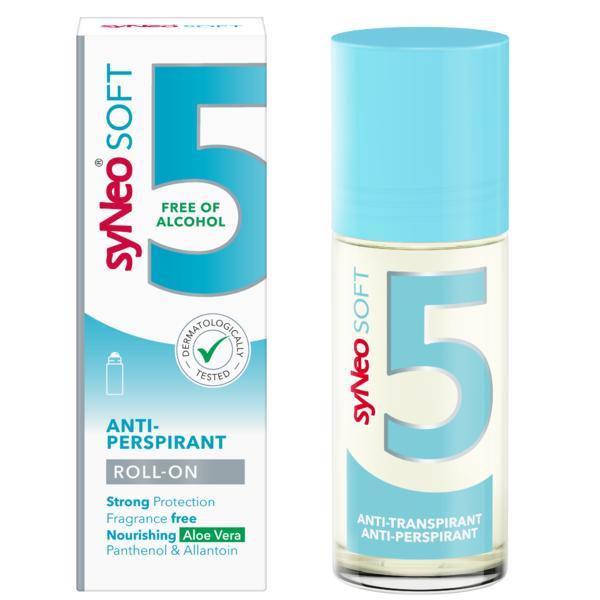 Antiperspirant Soft Roll-On syNeo 5, 50ml esteto.ro Deodorante femei
