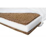 Saltea Nichiduta Cocos Comfort + 105x70x10 cm Alb