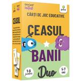 ceasul. banii - carti de joc educative, editura Gama