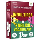 Inmultirea. English Vocabulary. Carti de joc educativ, editura Gama