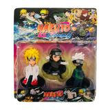 Set 3 Figurine Shop Like A Pro® Naruto Shippuden, dimensiune 10 cm, multicolor, Minato, Neji, Kakashi, 3 ani