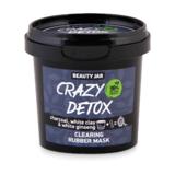 Masca Faciala Alginata Detoxifianta cu Carbune si Argila Alba Crazy Detox Beauty Jar, 20 g