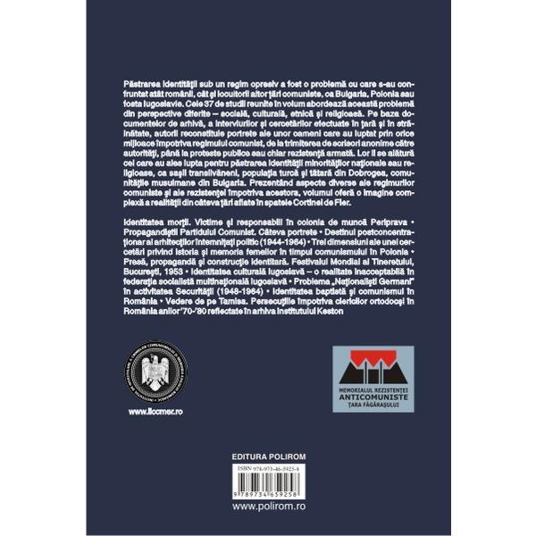 Identitati sociale, culturale, etnice si religioase in comunism - cosmin budeanca, florentin olteanu, editura polirom