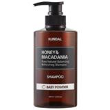 Sampon Hipoalergenic Natural si Extra Hidratant cu Miere si Macadamia - Kundal Honey & Macadamia Shampoo Baby Powder, 500 ml