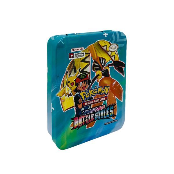 Joc de carti shop like a pro® pokemon sword and shield, battle styles, in limba engleza, albastru