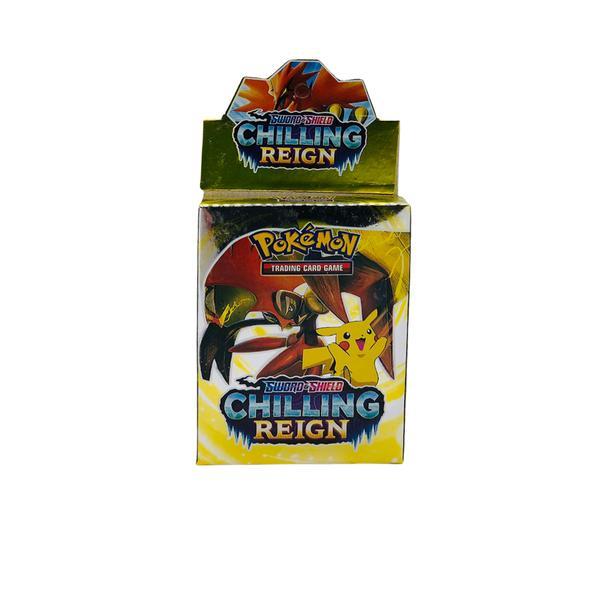 Joc de carti Shop Like A Pro&reg; Pokemon Sword And Shield, Vivid Voltage,24 cartonase in limba engleza, Alb/Galben