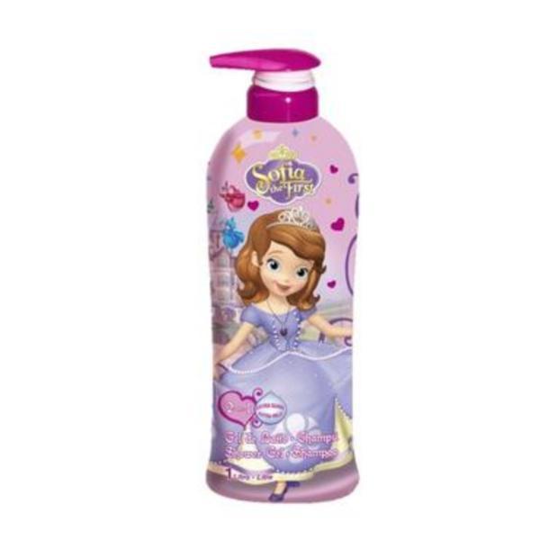 Gel de dus si sampon 2 in 1, sofia the first 1000ml