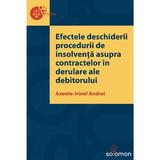 Efectele deschiderii procedurii de insolventa asupra contractelor in derulare ale debitorului - Axen