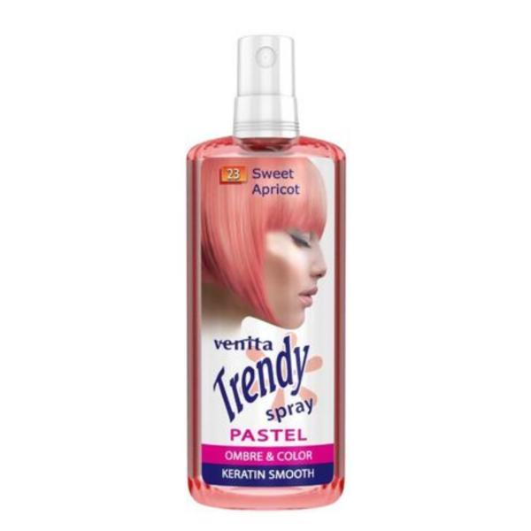 Spray colorant par Venita, Trendy Pastel, Nr.23, Sweet apricot, 200ml 200ml poza noua reduceri 2022