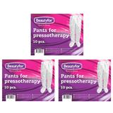 Pachet 3 x Pantaloni Presoterapie Unica Folosinta - Beautyfor Pants for Pressotherapy, 10 buc