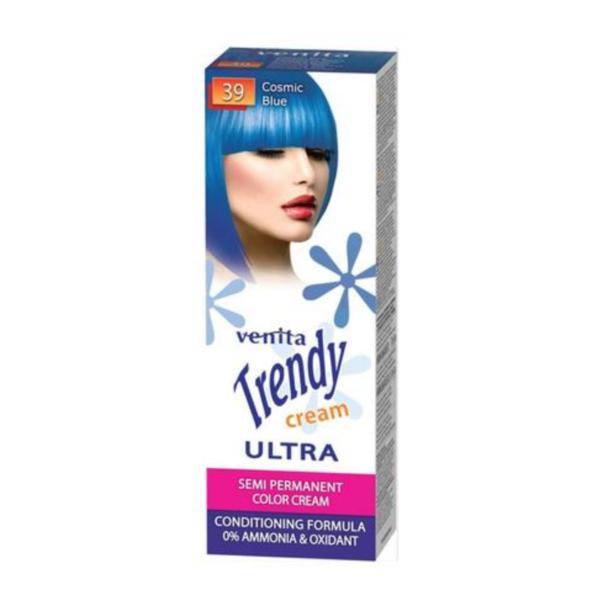 Vopsea de par semipermanenta, Trendy Cream Ultra, Venita, nr. 39, Crema 75ml + Balsam 15ml esteto.ro