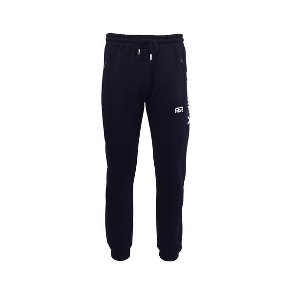Pantaloni trening barbat univers fashion, vatuit la interior, cu 2 buzunare laterale si un buzunar la spate cu fermoar, albastru, xl