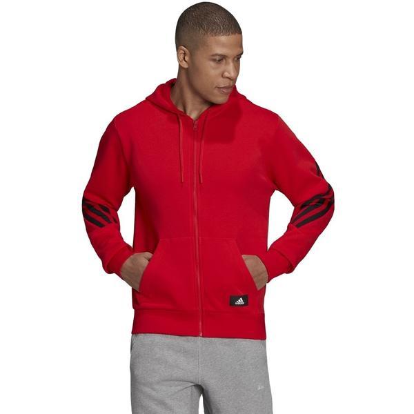 Hanorac barbati adidas sportswear future icons 3 stripes h21865, s, rosu