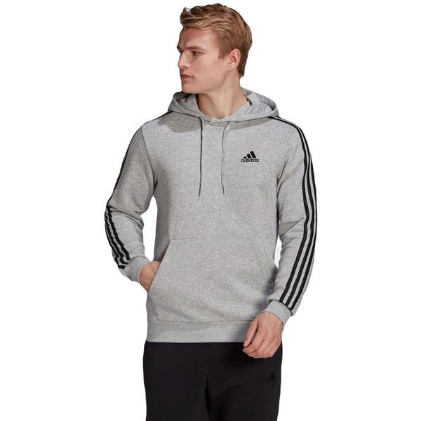Hanorac barbati adidas Essentials Fleece GK9084, XXL, Gri