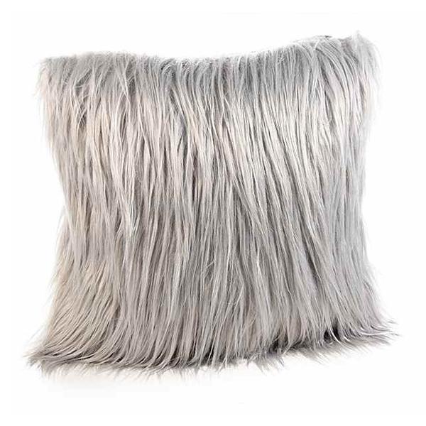Perna decorativa din textil bej 40x40 cm