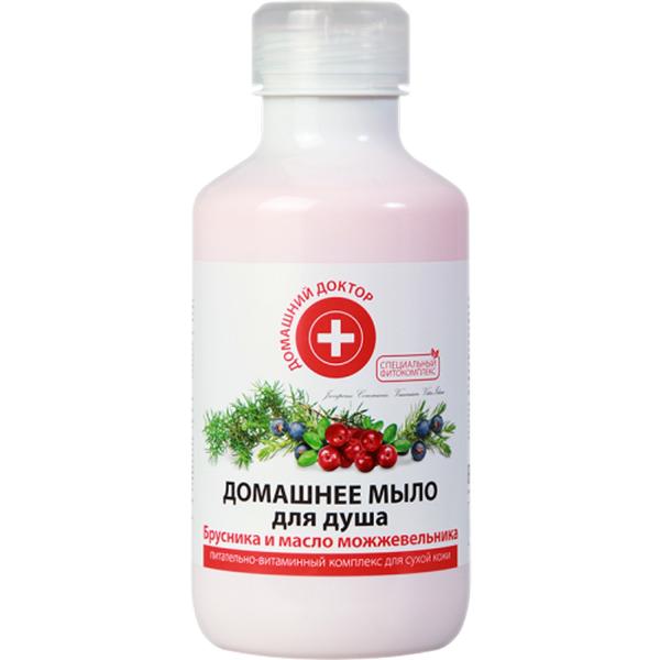 Sapun lichid de dus cu merisor si ulei de ienupar doctorul casei, 500 ml