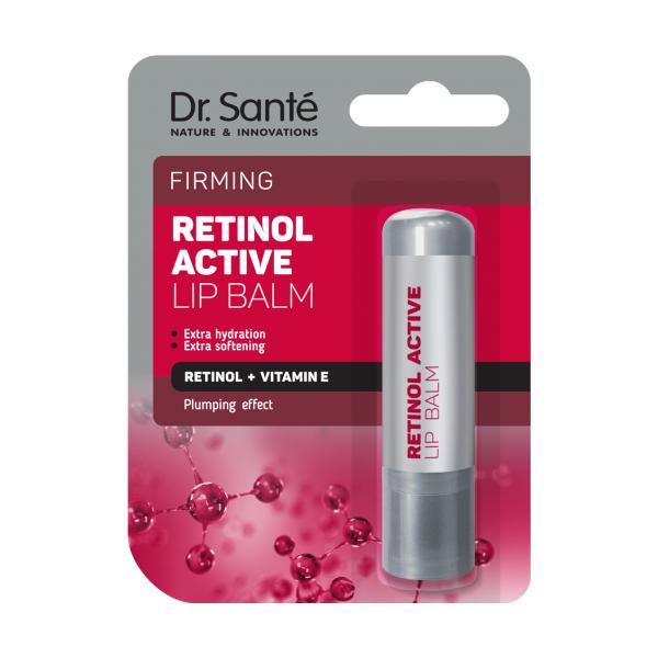 Balsam pentru Buze cu Efect de Umplere cu Retinol – Dr. Sante Firming Retinol Active Lip Balm, 3.6 g Dr. Sante imagine noua