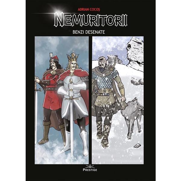 Nemuritorii. benzi desenate - adrian cocos, editura prestige