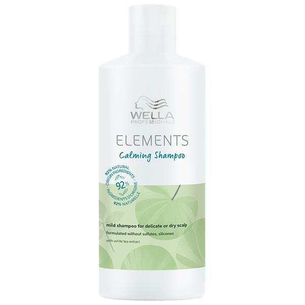 Sampon Calmant pentru Scalp Sensibil – Wella Professionals Elements Calming Shampoo, 500 ml esteto.ro