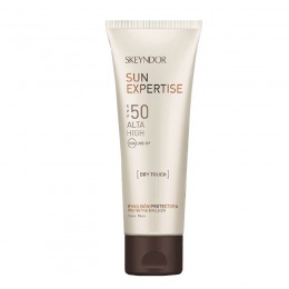 Emulsie solara cu spf50 - skeyndor sun expertise dry touch protective emulsion spf50 75 ml