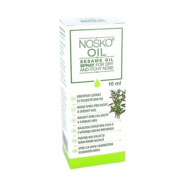 Spray pentru nas uscat și mâncărime nazală nosko oil, 10 ml