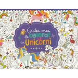 Cartea mea de colorat cu unicorni, editura Girasol