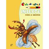 Insecte. Poezii si ghicitori - Carte de colorat, editura Prut