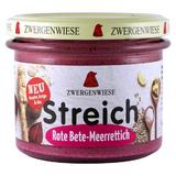 Crema tartinabila bio vegetala cu sfecla rosie si hrean, Zwergenwiese 180 g