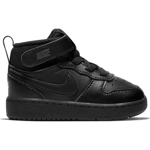 Pantofi sport copii Nike Court Borough Mid 2 TDV CD7784-001, 22, Negru image14