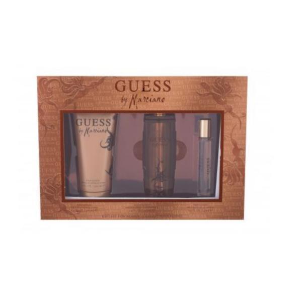Set cadou pentru femei Apă de parfum 100 ml + Apă de parfum 15 ml + Loțiune de corp 200 ml Guess Guess By Marciano esteto.ro