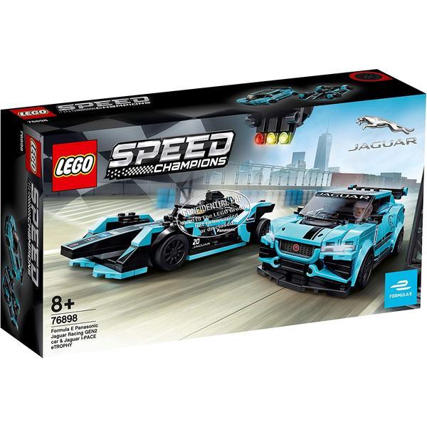 Lego Speed Champions - Formula E Panasonic Jaguar Racing Gen2 Car Si Jaguar I-Pace Etrophy 76898
