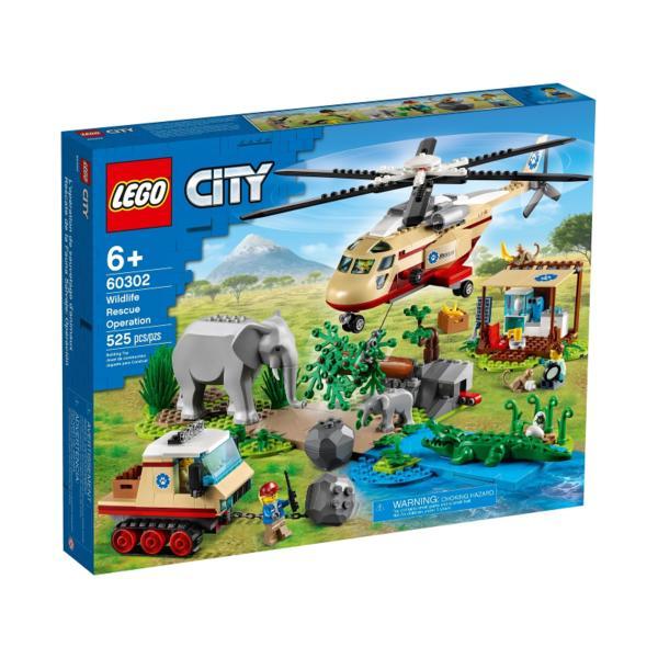 Lego City - Operatiune De Salvare A Animalelor Salbatice 60302