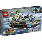 Lego Jurassic - World Evadarea Cu Barca A Dinozaurului Baryonyx