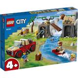 Lego City - Masina De Teren Pentru Salvarea Animalelor Salbatice 60301