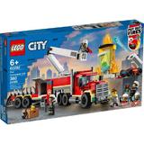 Lego City - Unitatea De Comanda A Pompierilor 60282