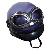 Rucsac dama mov cu forma de casca de motociclist 