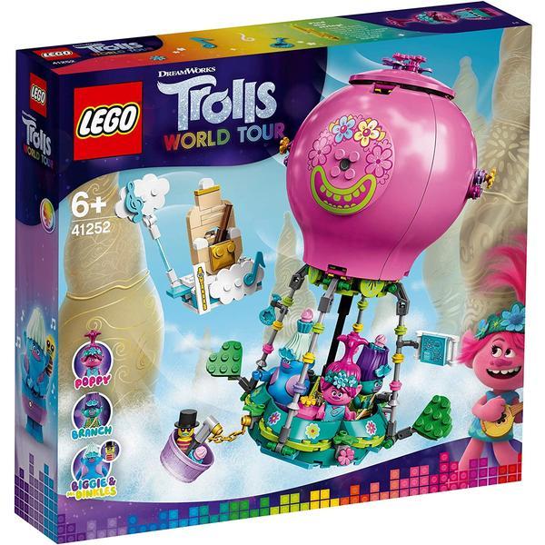 Lego trolls - world tour aventura lui poppy cu balonul cu aer cald 41252