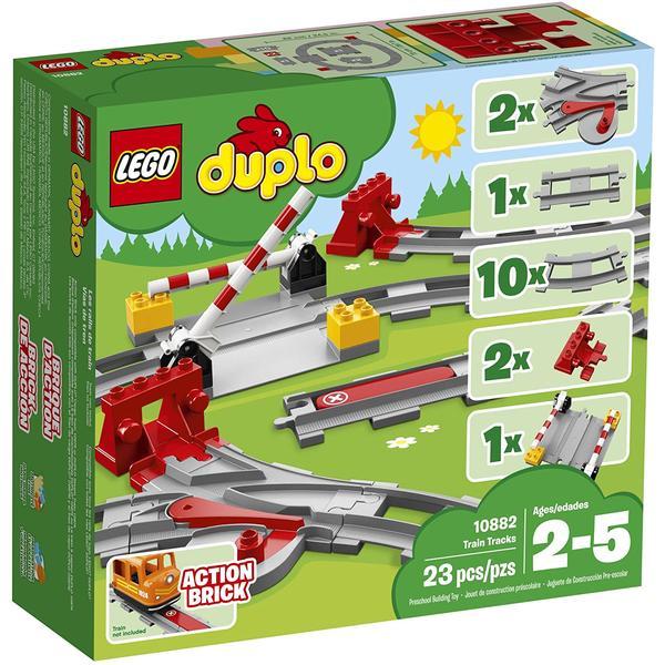 Lego duplo - sine de cale ferata 10882